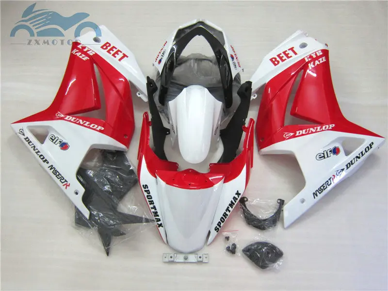Бесплатная таможня Инжекционный обтекатель комплект для KAWASAKI 2008-2014 Ninja250 ZX 250R