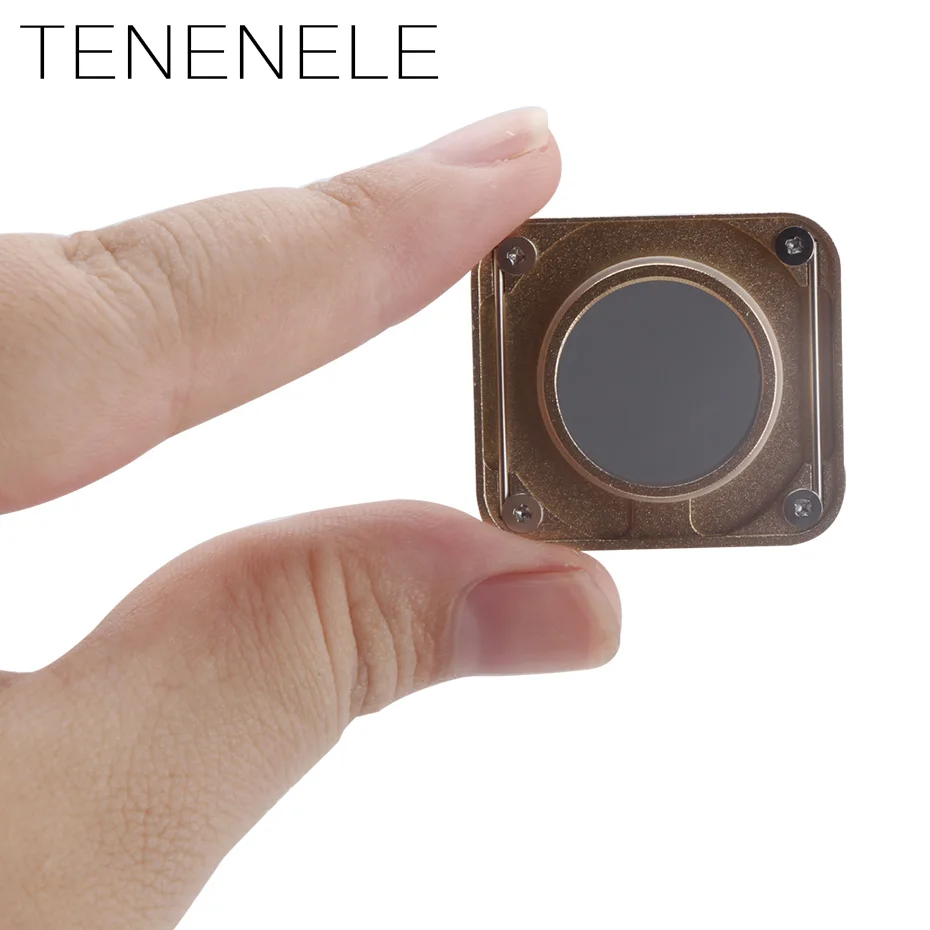 TENENELE Go Pro, спортивные фильтры для экшн-камеры, набор фильтров нейтральной плотности для GoPro Hero 5, 6, 7, черный, ND 4, 8, 16, фильтр для Hero