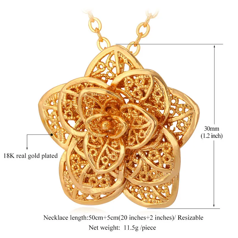 Женское ожерелье с подвеской в виде цветка розы|f pendant|pendants for womenpendant necklace |