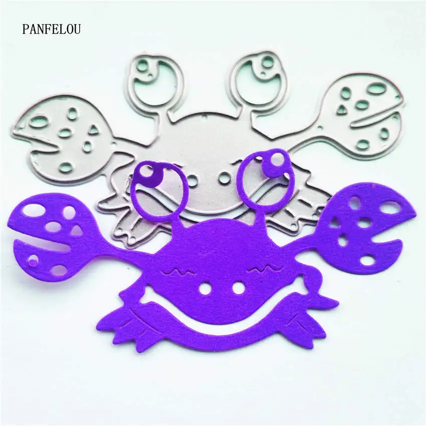 PANFELOU песок крабы Скрапбукинг DIY пасхальные свадебные открытки в альбом