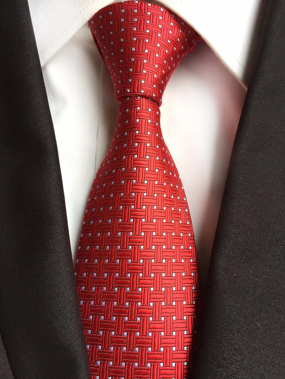 Галстук ЖАККАРДОВЫЙ мужской 8 см 100% шелк в полоску|silk tie men|mens neck tieneck |
