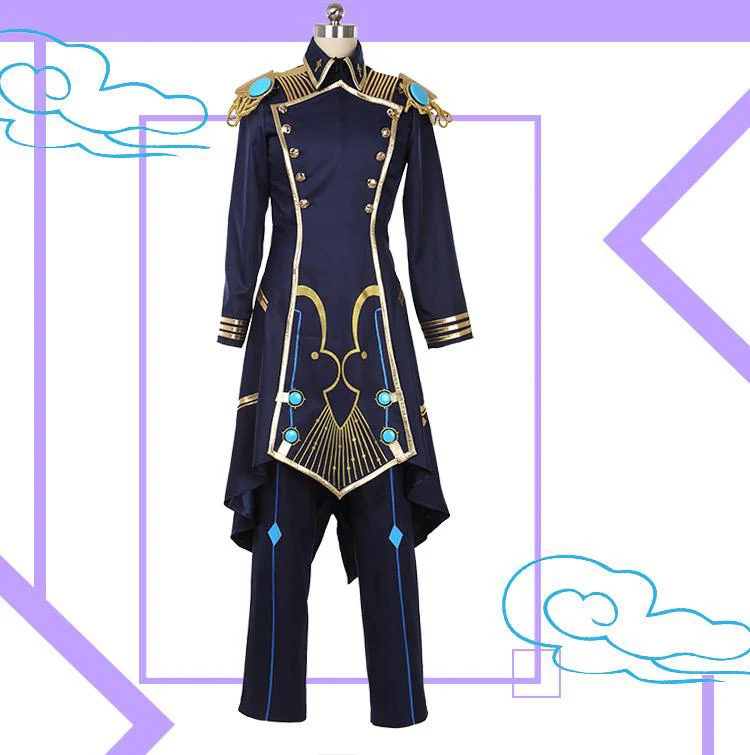 Аниме! Idolish7 Cruiser Observer триггер YAOTOME Гаку великолепные Готическая Униформа Косплэй костюм на заказ