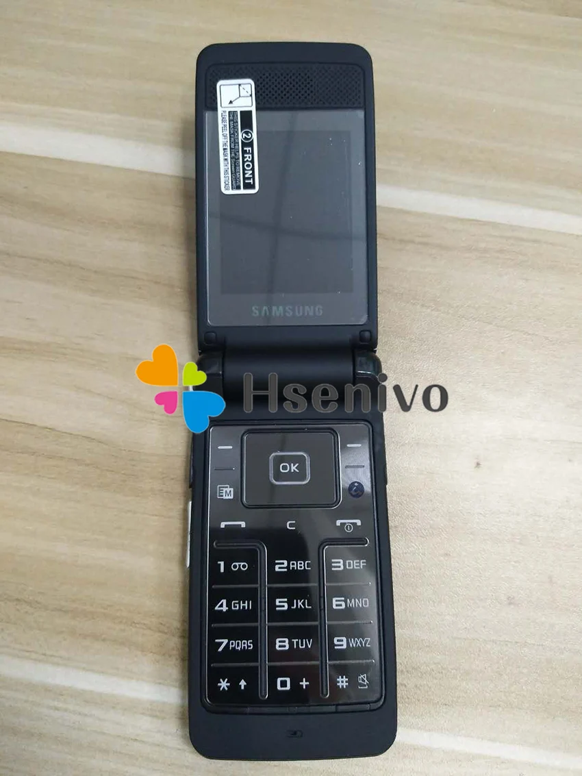 Восстановленный Оригинальный разблокированный Samsung S3600 2 8 МП дюйма GSM 2G с русской