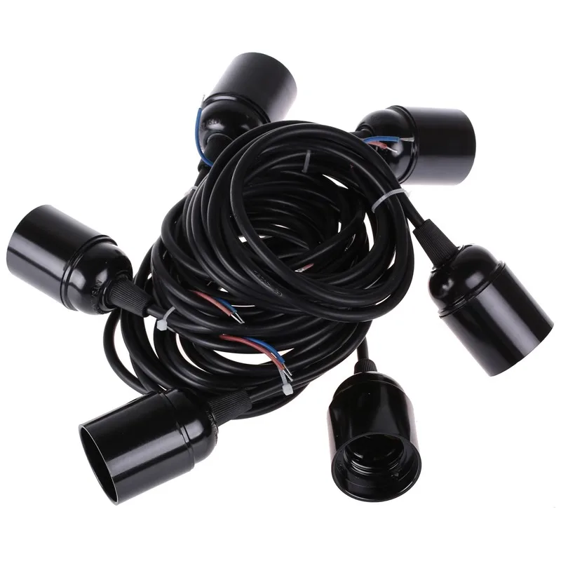 Винтажная Подвесная лампа в скандинавском стиле несколько регулируемых