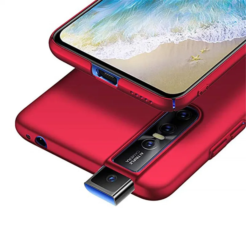 Жесткий ПК чехол для Vivo V15 Pro s 6 39 дюймов Роскошный ультра тонкий телефона