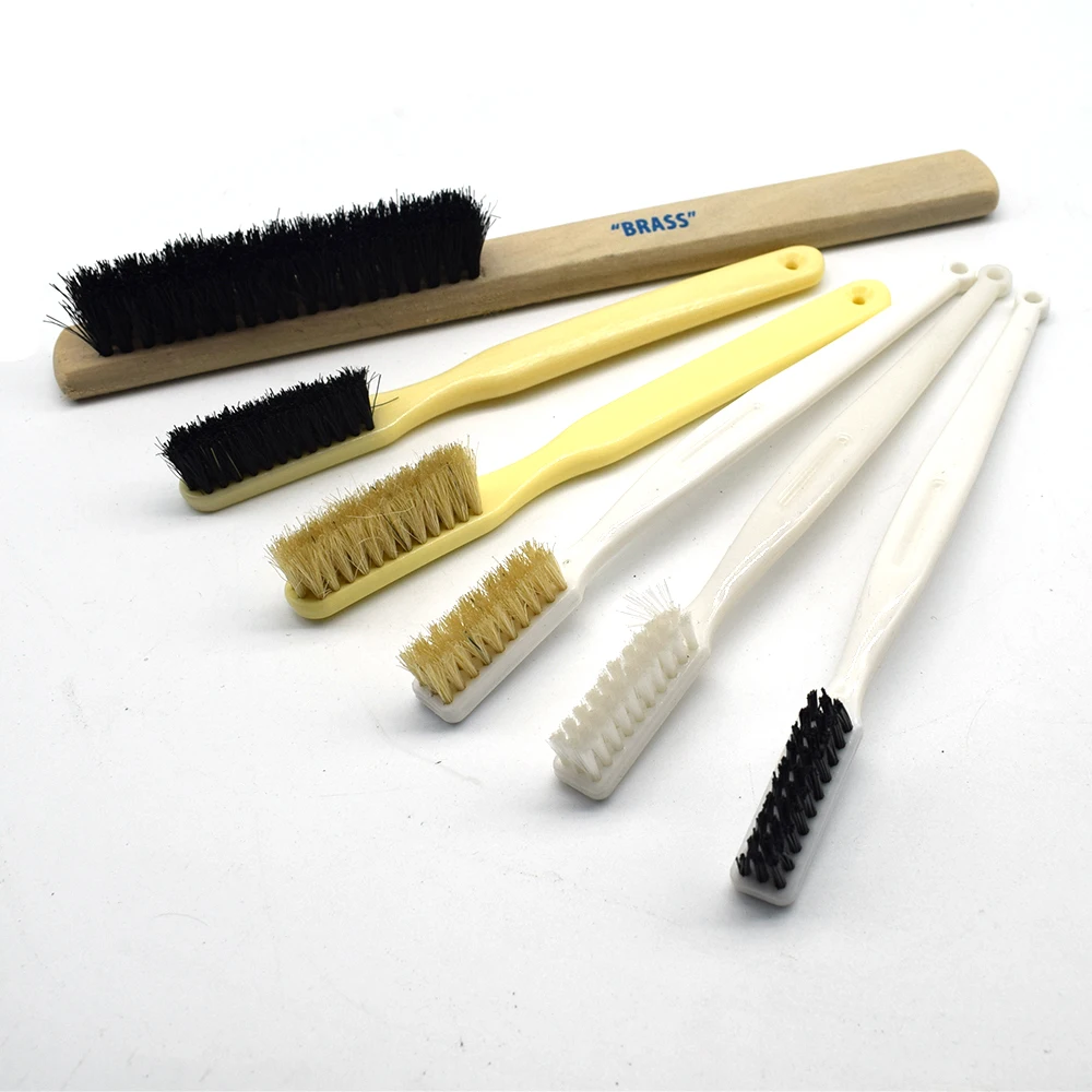 

6pcs Nylon Bristle Wire Toothbrush Brush Cleaning Rust Remover Jewelry Polishing
