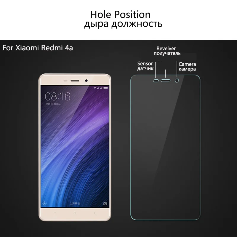 Закаленное стекло для Xiaomi Redmi 4A 5A 6A 4 6 Pro 5 plus защитная пленка экрана Note 5A|tempered