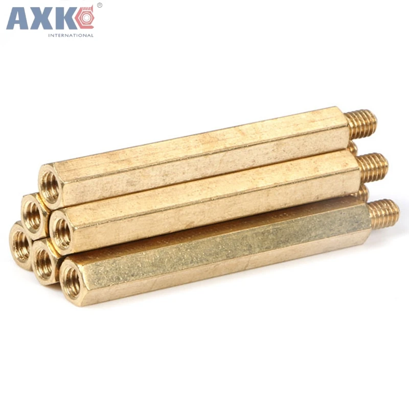 AXK 50 шт M3 * 16/18/20/22/25/30/35/40/45/50/+ 6 мм женский медный противостоящий Разделитель с