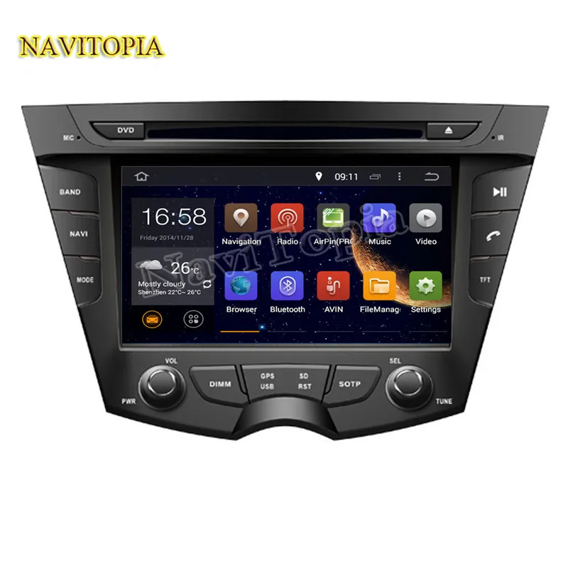 Ectwodvd Octa Core/4 ядра 4G/2G Android 9 0 Автомобильный мультимедийный DVD плеер для Hyundai Veloster 2011