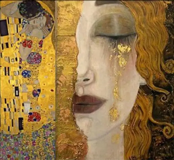 Бургундия Алмазная картина Gustav KLIMT 5d с маминой любовью, полная Алмазная вышивка, наборы для вышивания крестиком на Рождество, декоративные наклейки - Цвет: Бургундия
