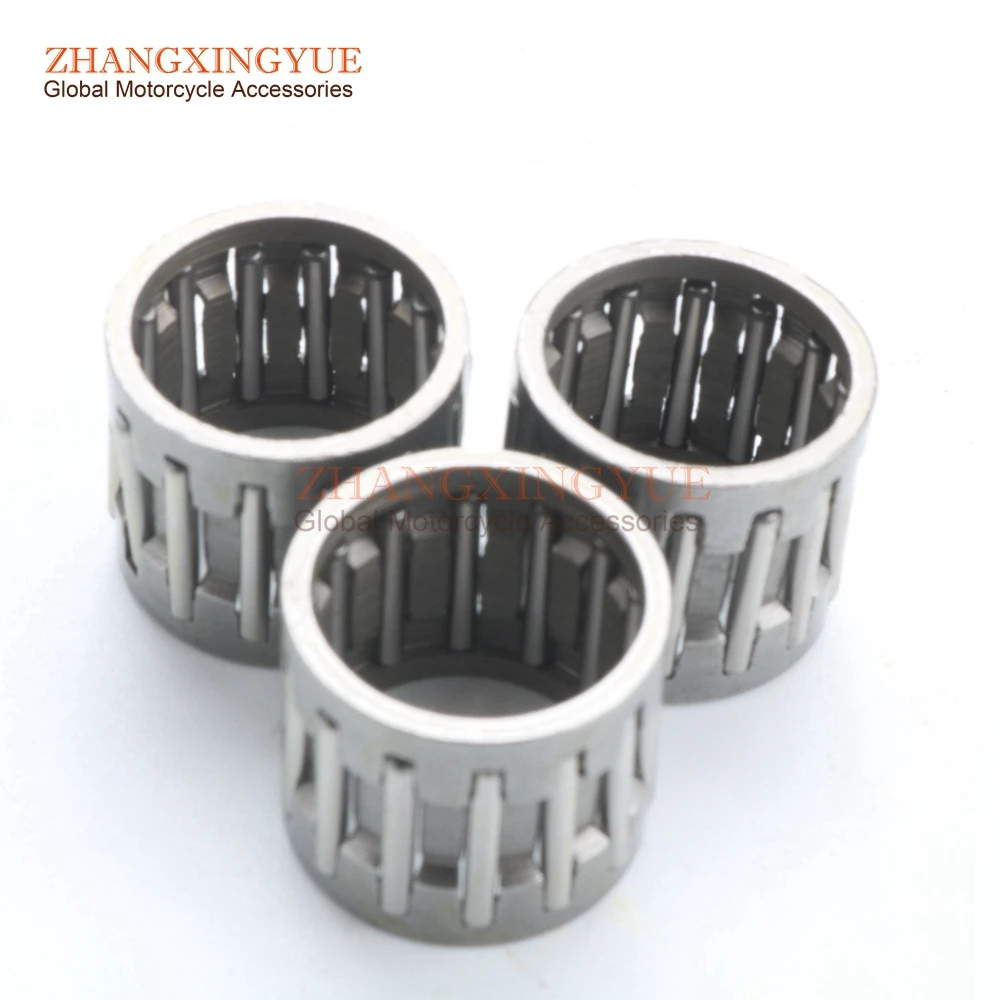 

3pc Needle Roller Bearings [Standard] Crankshaft / Piston 14X17X15 MM for 2-stroke Scooter Motorcycle Karting Motocross
