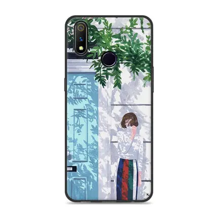A16 6," Coque Fundas для OPPO Realme 3 pro Чехол seven girl цветок Мягкий Силиконовый ТПУ чехол для телефона Realme3 pro защитные чехлы - Цвет: A16