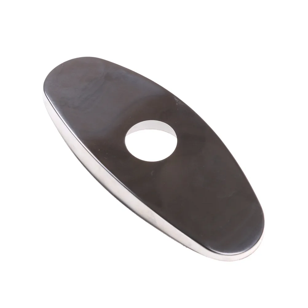 

Hole Cover Deck Plate Bathroom Sink Faucet Decorate Cover Plate Mounting Holes Escutcheon Kitchen Faucet Accessories