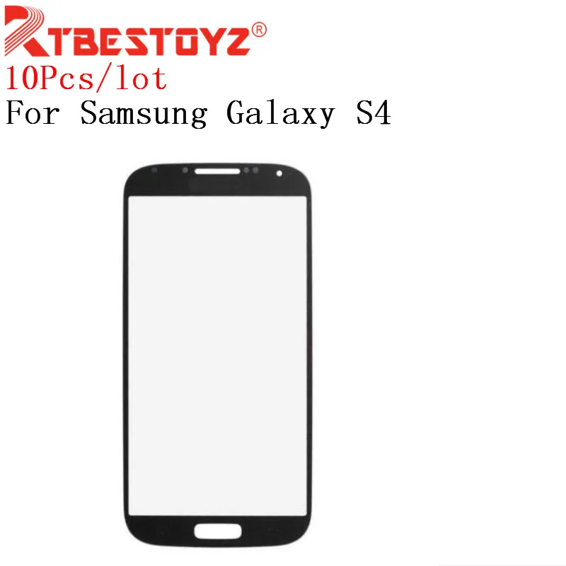 RTBESTOYZ 10 шт./лот 5 0 ''сменная сенсорная панель для Samsung Galaxy S4 S IV i9500 i9505 LCD передняя