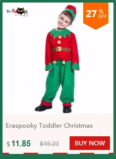 Eraspooky/Новинка года; Рождественский костюм для мужчин; костюм Санта-Клауса; Женский костюм для косплея; большие размеры; костюм эльфа; костюм клоуна; наряд для взрослых