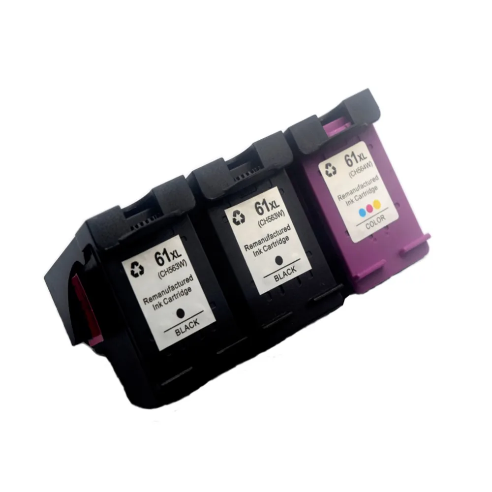 3pk картриджи для hp61 совместимость с hp 61xl deskjet F4280 1010 1050 3054 3055 3056A 3510 4500 4502 Струйных