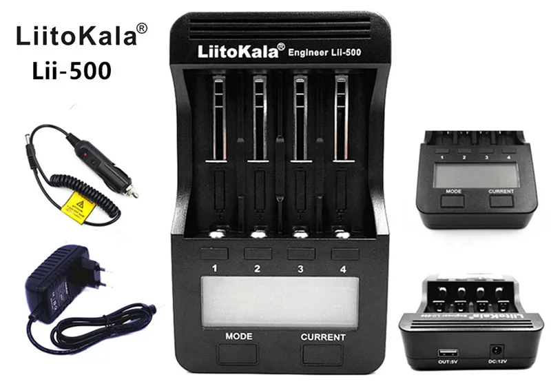 Литиевый аккумулятор Liitokala для NiMH 1 2 В 3 7 18650 26650 18350 16340 18500 AA AAA|battery charge|aaa battery