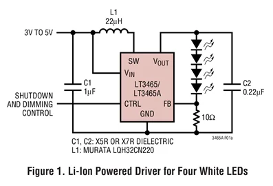 LT3465AES6 LT3465ES6 LT3465 LTAFT LTH2-1 2 МГц белые светодиодные повышающие преобразователи со