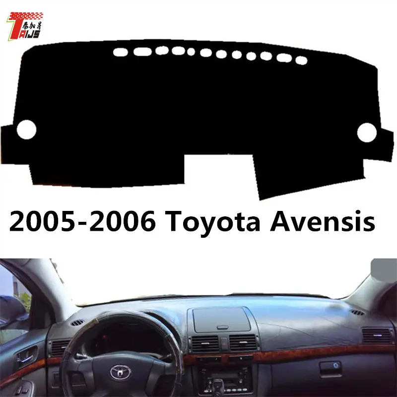 TAIJS авто коврик для приборной панели Toyota Avensis 2005-2006 левый руль автомобиля крышка