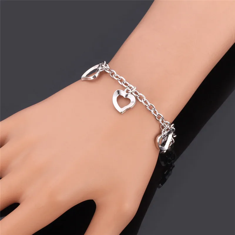 Женский браслет-цепочка под золото и серебро | Украшения аксессуары