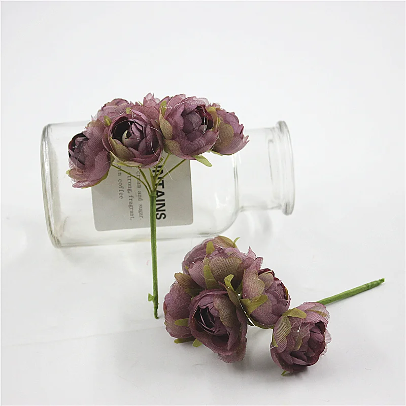 6 шт. искусственная гирлянда сделай сам головной убор в стиле мори Европейский