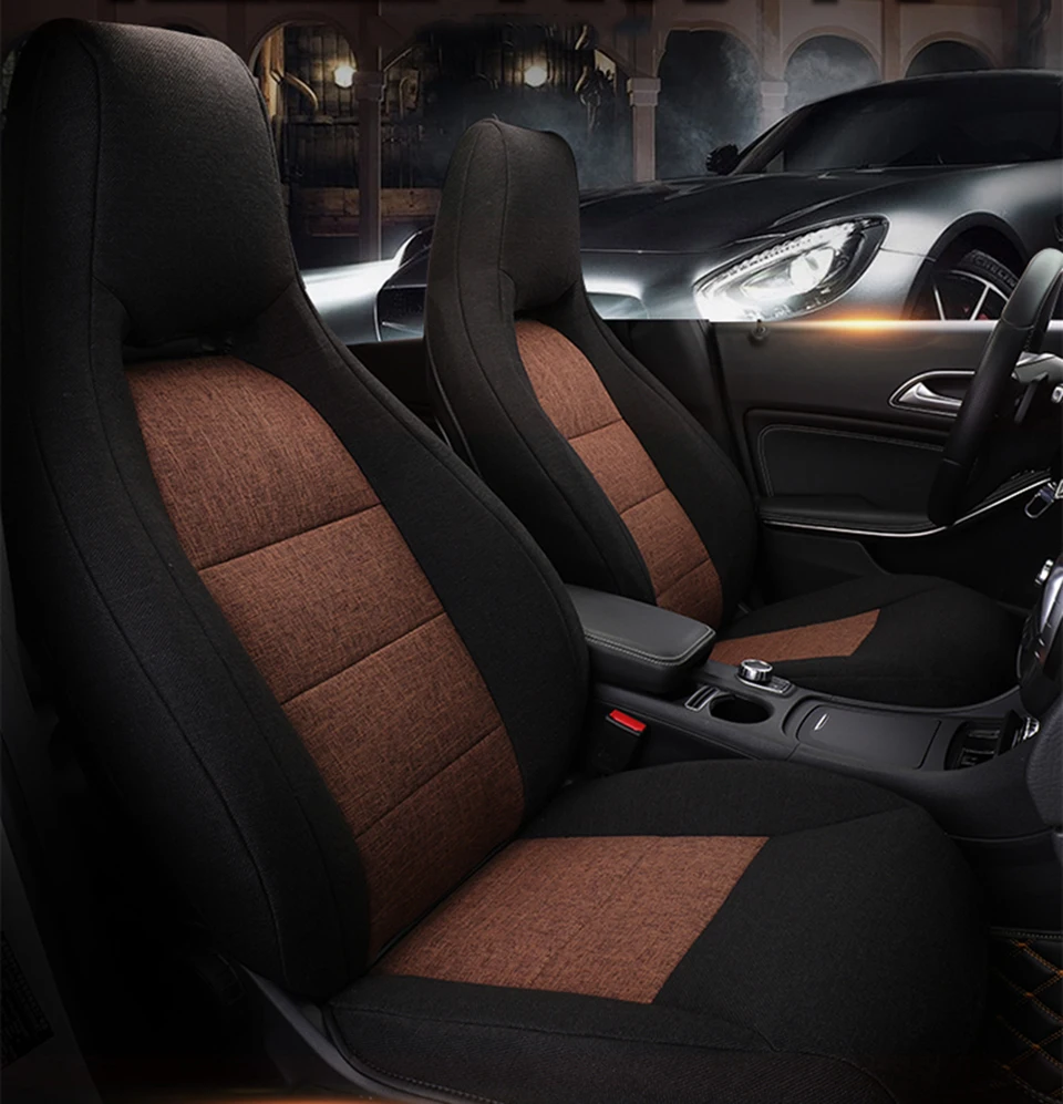 Автомобильные чехлы для сидений на заказ для Mercedes-Benz cla200 a180 gla220 a200 a260 GLC260 E300L C200L автомобильные аксессуары Стайлинг