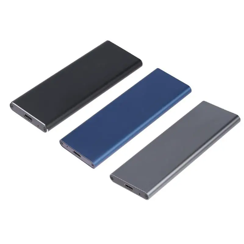 10 Гбит/с M.2 NGFF SATA SSD на USB 3,1 type-C жесткий диск конвертер HDD корпус чехол внешний твердотельный жесткий диск коробка падение