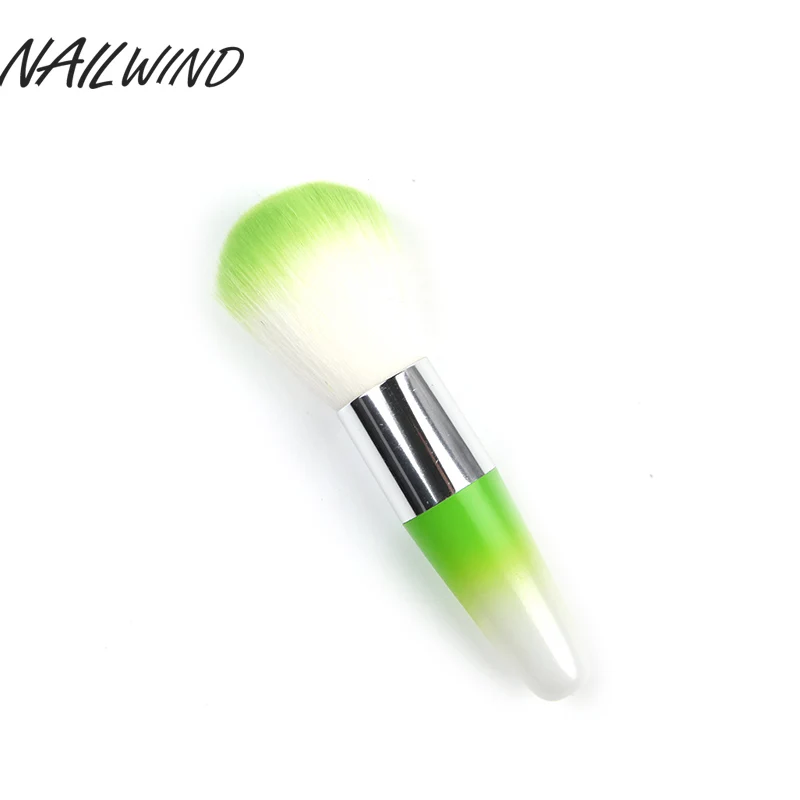 NAILWIND цветные инструменты для ногтей кисть удаления пыли порошок акриловых