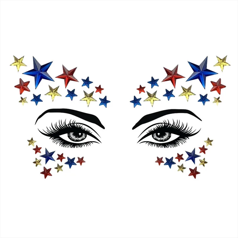 Акриловая смоляная наклейка для дрели Bindi ручная работа Богемия этнический стиль