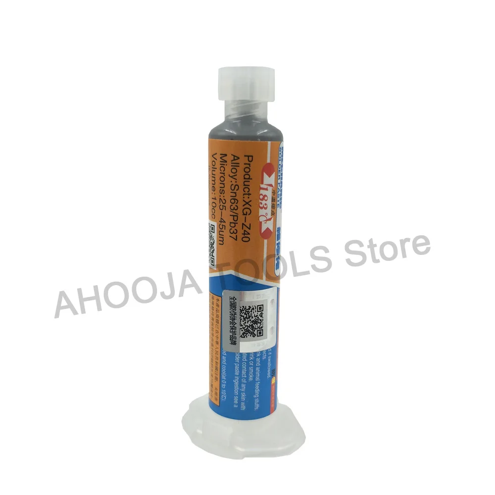 5 шт./лот механик 10cc XG-z40 BGA флюс паяльной пасты Sn63/Pb37 для ремонта мобильного телефона шприц паяльная паста паяльная сварка