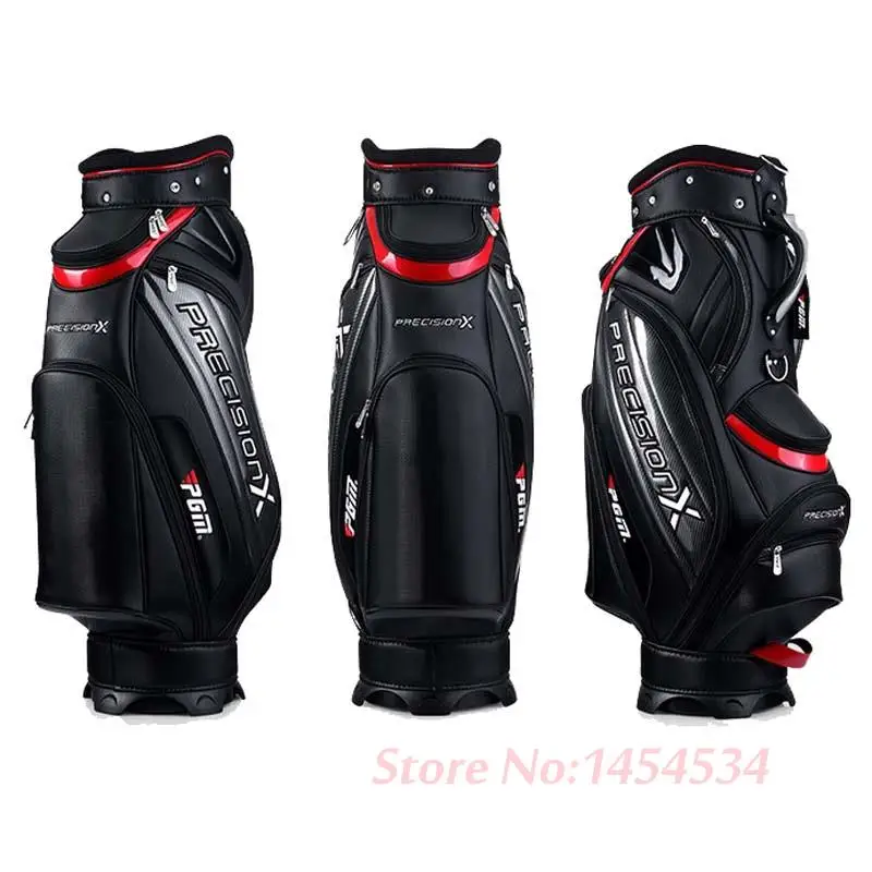 PGM Golf Unisex Sports Cart Package Standard Men Bag 92CM Professional Ball Staff Cover Bag Snake Lines Waterproof Holds 14 Club