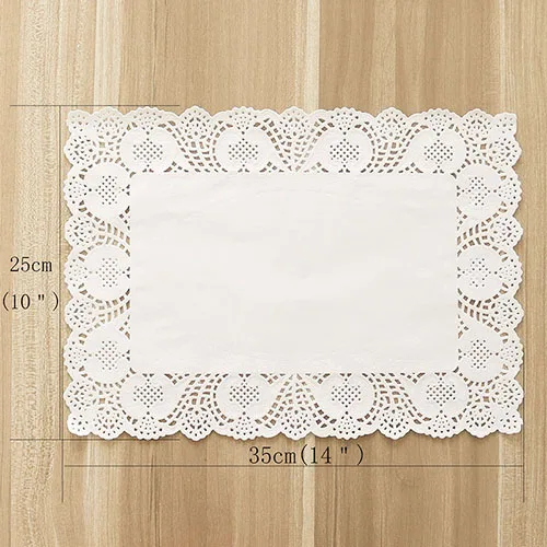 25x35cm 100pcs 100 шт. прямоугольные бумажные салфетки для вечерние, свадебные, рождественские, настольные декоративные держатели для торта 30x40 см(12x15,5 дюйма); 25x35 см - Цвет: 25x35cm 100pcs