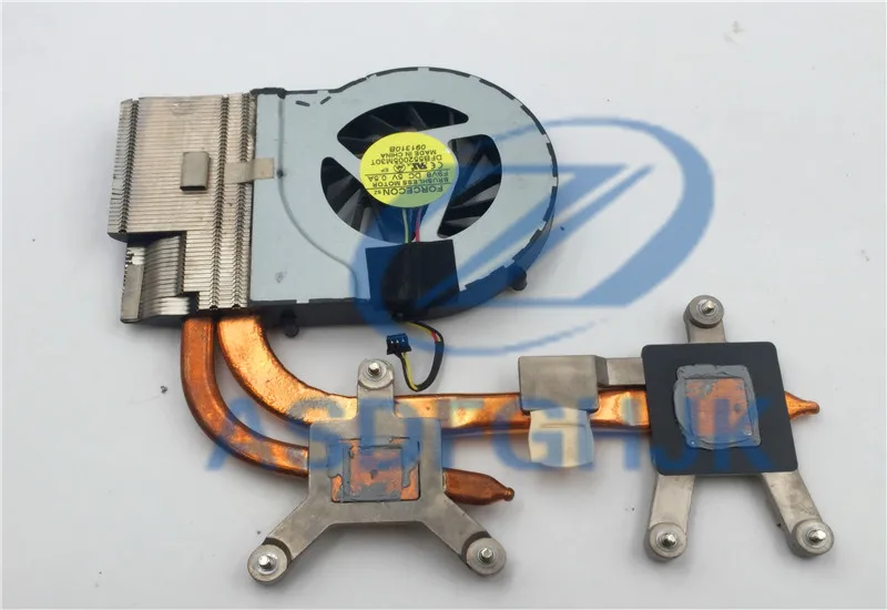 

Cooler for HP Pavilion DV6-3000 DV7-4000 DV6 DV7 Laptop Cooling Radiator with Fan 631743-001 610777-001 610778-001 100% test ok