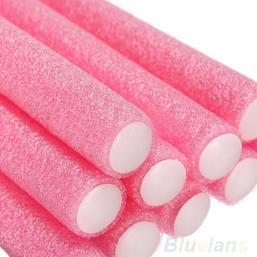 10Pcs Curler Makers Soft Foam Bendy Twist Curls Tool DIY Styling Hair Rollers 1UD8 | Красота и здоровье