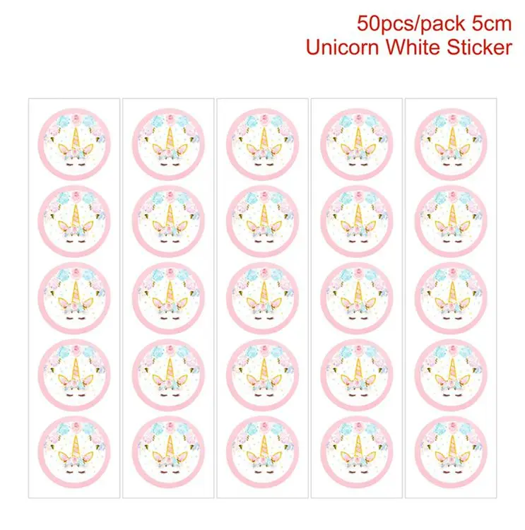 Unicorn white sticke PATIMATE 100 шт./компл. свадебный подарочный пакет прозрачный целлофановый пакет конфеты Подарочный мешок для печенья из полиуретана с открытыми порами День рождения DIY конфеты упаковывая мешок - Цвет: Unicorn white sticke