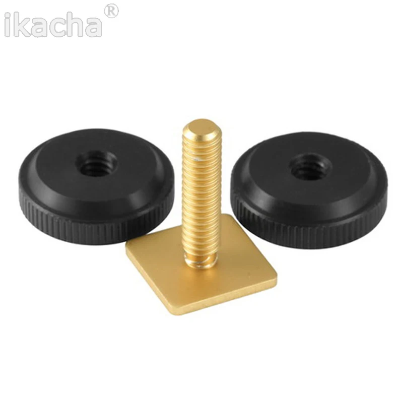 Мини адаптер для штатива с винтовым креплением 1/4 &quot одно и Двухслойное