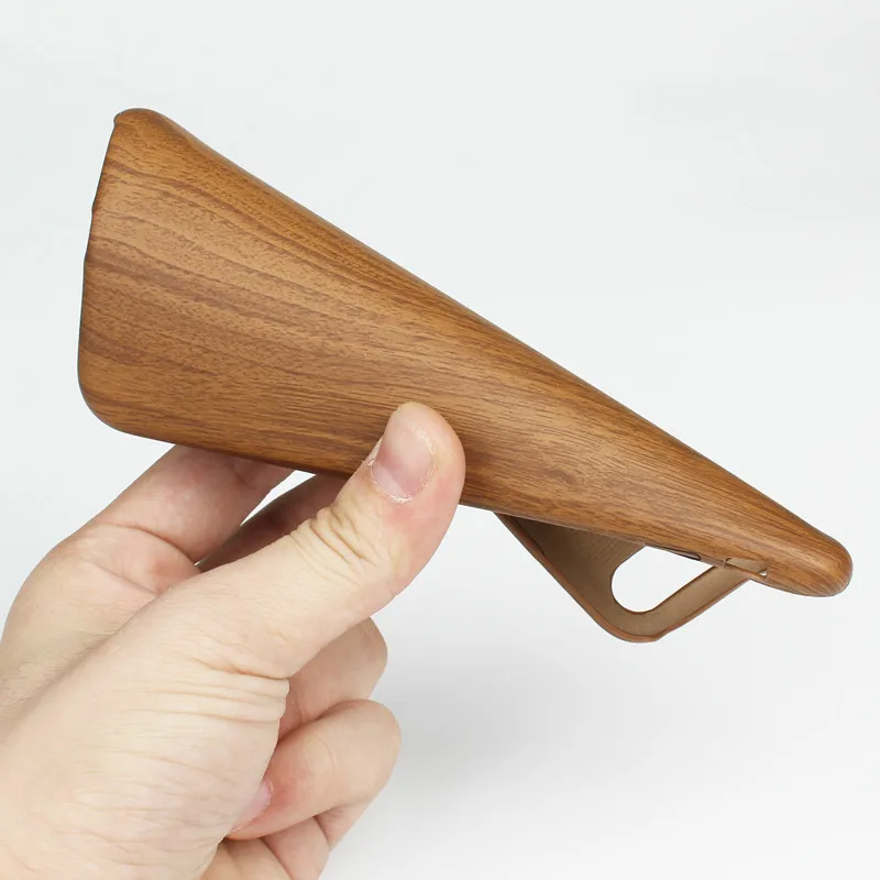 Standard Leather Case Vintage Wood Texture for iPhone 5 7 6 S Plus 5SE Case of Wood Macia cover for iphone xr case