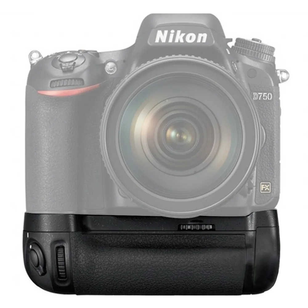 Вертикальный батарейный блок PULUZ для камеры Nikon D750 Сменный аккумулятор цифровой