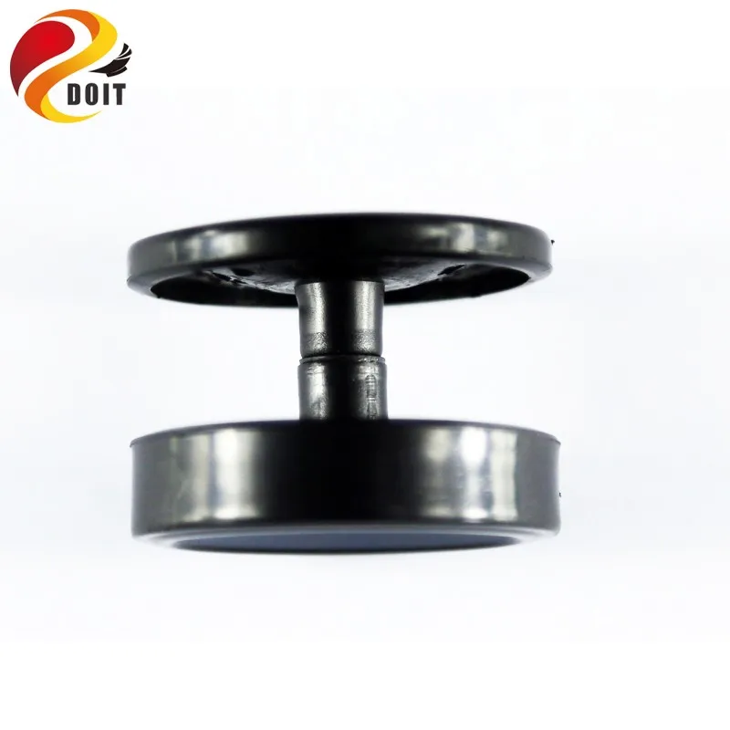 Черное пластиковое колесо подшипника для Arduino DIY RC робот танк шасси гусеничный