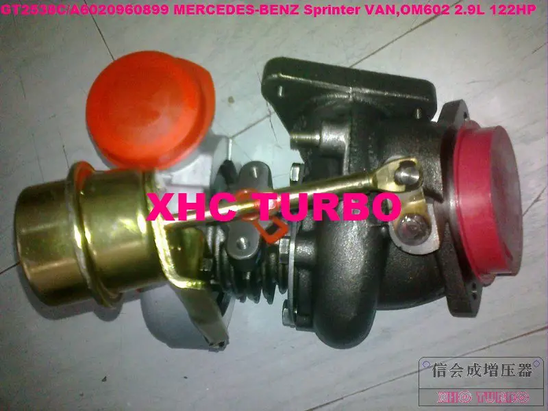 Новый турбокомпрессор GT2538C 454207-5001S для Mercedes-BENZ SprinterI 212D/312D/412D 2.9L OM602DE29LA 122HP |