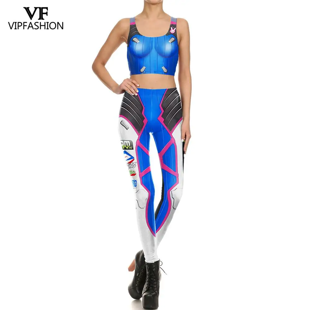 VIP Мода 2019 горячая распродажа Женские кроссовки фитнес штаны для дам 3D с принтом
