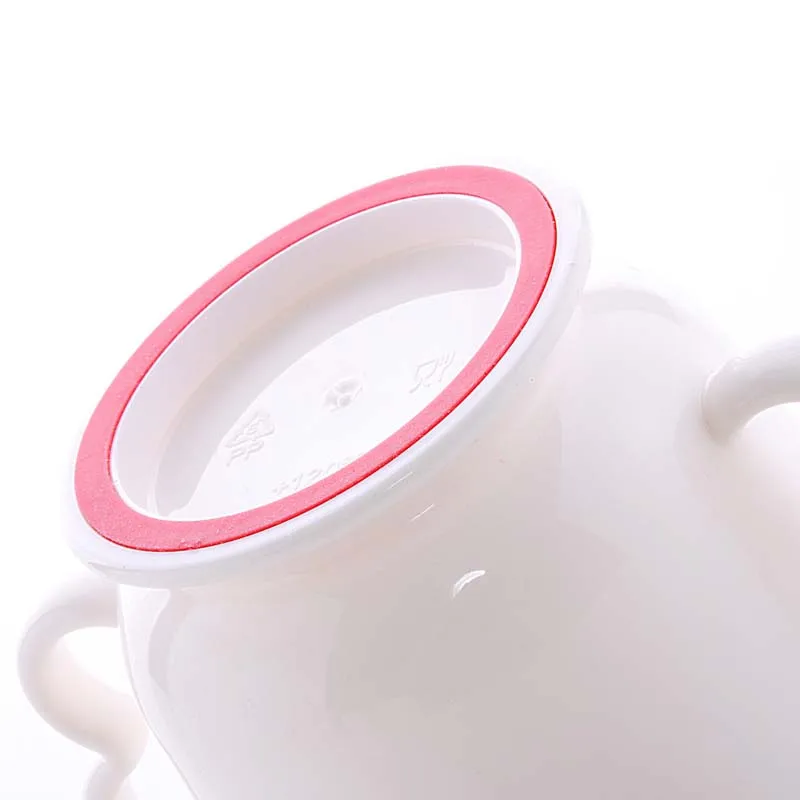 Мультяшный детский чайник детская чашка для питьевой воды с двойной ручкой