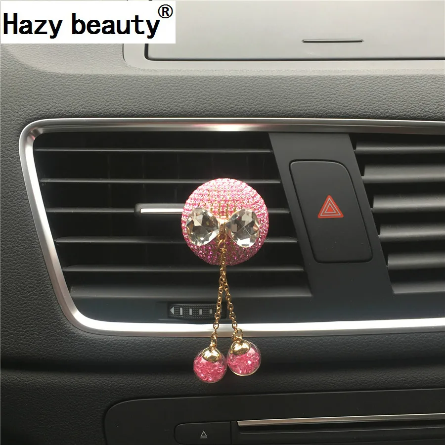Hazy beauty подвеска в виде шара стразы автомобильный парфюм женские парфюмы для