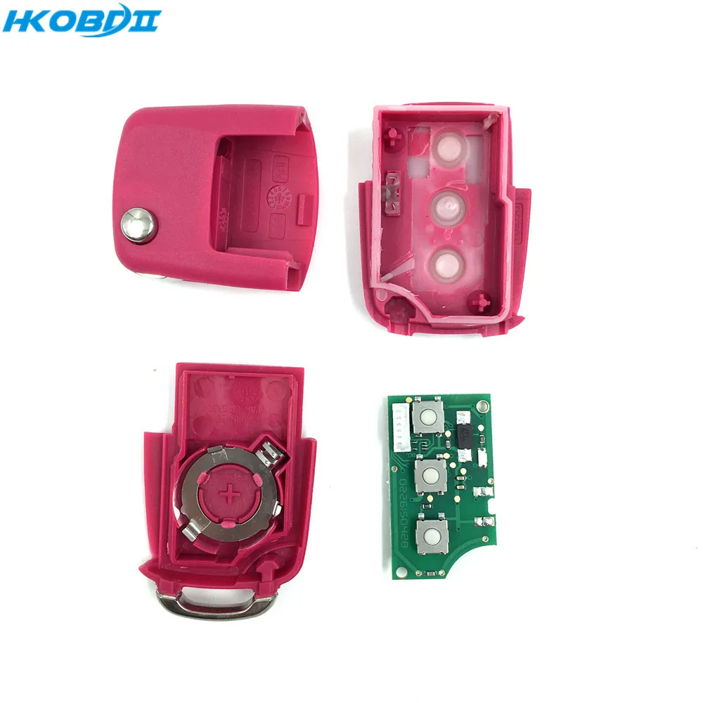 HKOBDII KEYDIY оригинальный KD B01 3 розовый 1 кнопки серии B универсиальный пульт для KD900/KD