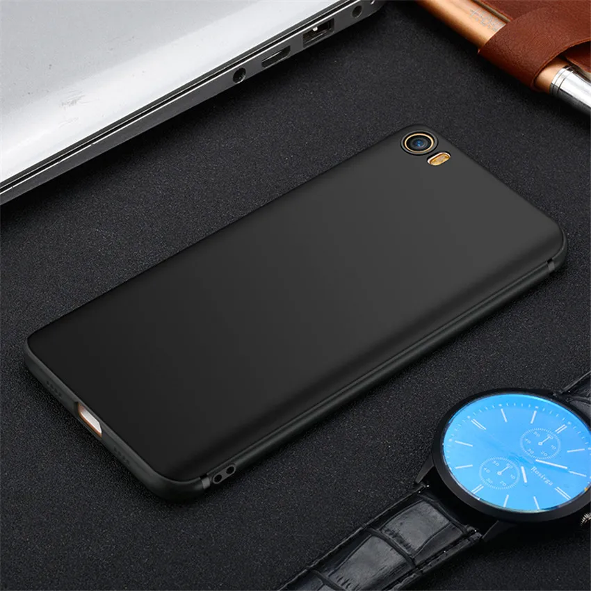 Black Чехол TCICPC для Xiaomi mi5, чехол для Xiaomi mi 5, чехол для mi5s, мягкий силиконовый чехол scrab из ТПУ, 360, полностью защищенная задняя крышка для Xiaomi mi5 m5 - Цвет: Black