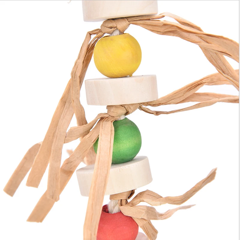 1 шт. Домашние любимцы птицы игрушки попугай веревка для укуса средний и товары