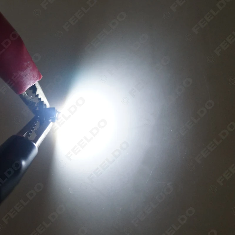 4 шт. светодиодные лампы T3 3528 1210 SMD для приборной панели 12 В постоянного тока 7