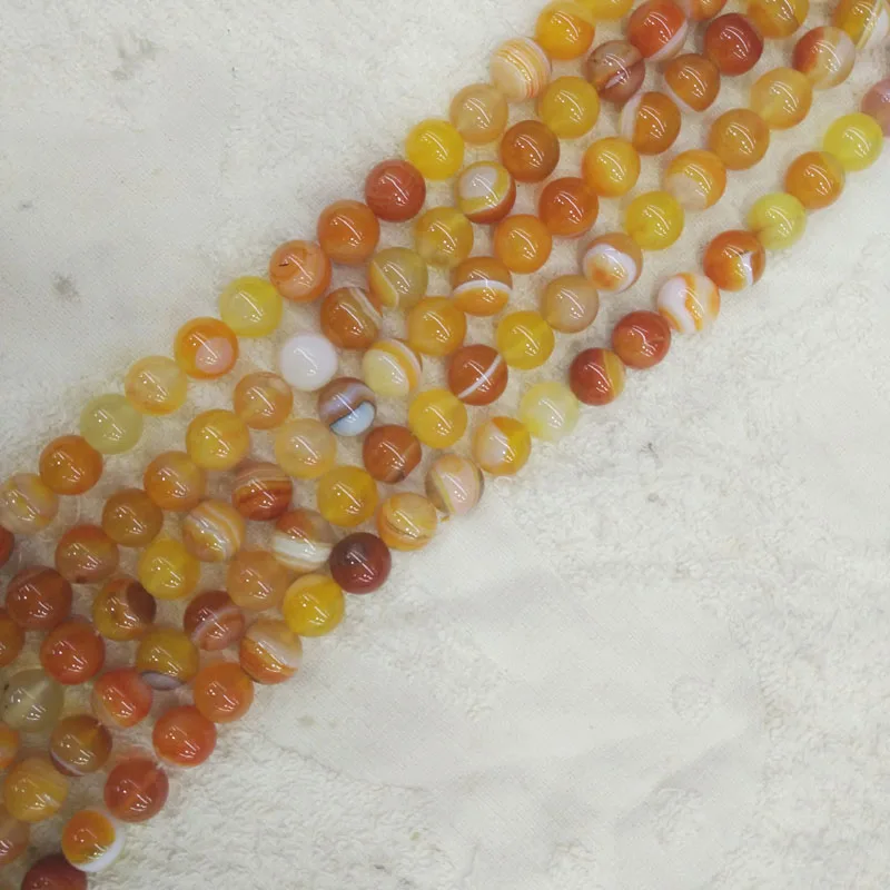 2016 Fashion top quality natural stripe onyx round Beads 10mm for jewelry Making Wholesale 75pcs/lot free shipping | Украшения и
