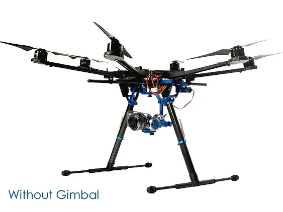 RCTIMER EVO Arm F800 R многороторная рама комплект без коробки с синим черным выдвижным