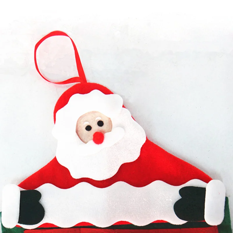 1 шт. Рождество Календари украшение для дома Санта Клаус обратного отсчета баннер Адвент mr0084|decorations for